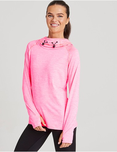 A-JC038-Womens Cool Cowl Neck Top